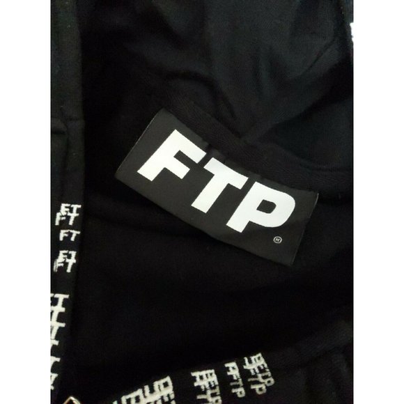 black ftp hoodie